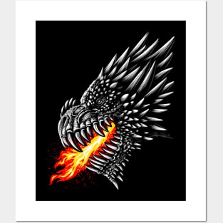 Fire Dragon Posters and Art